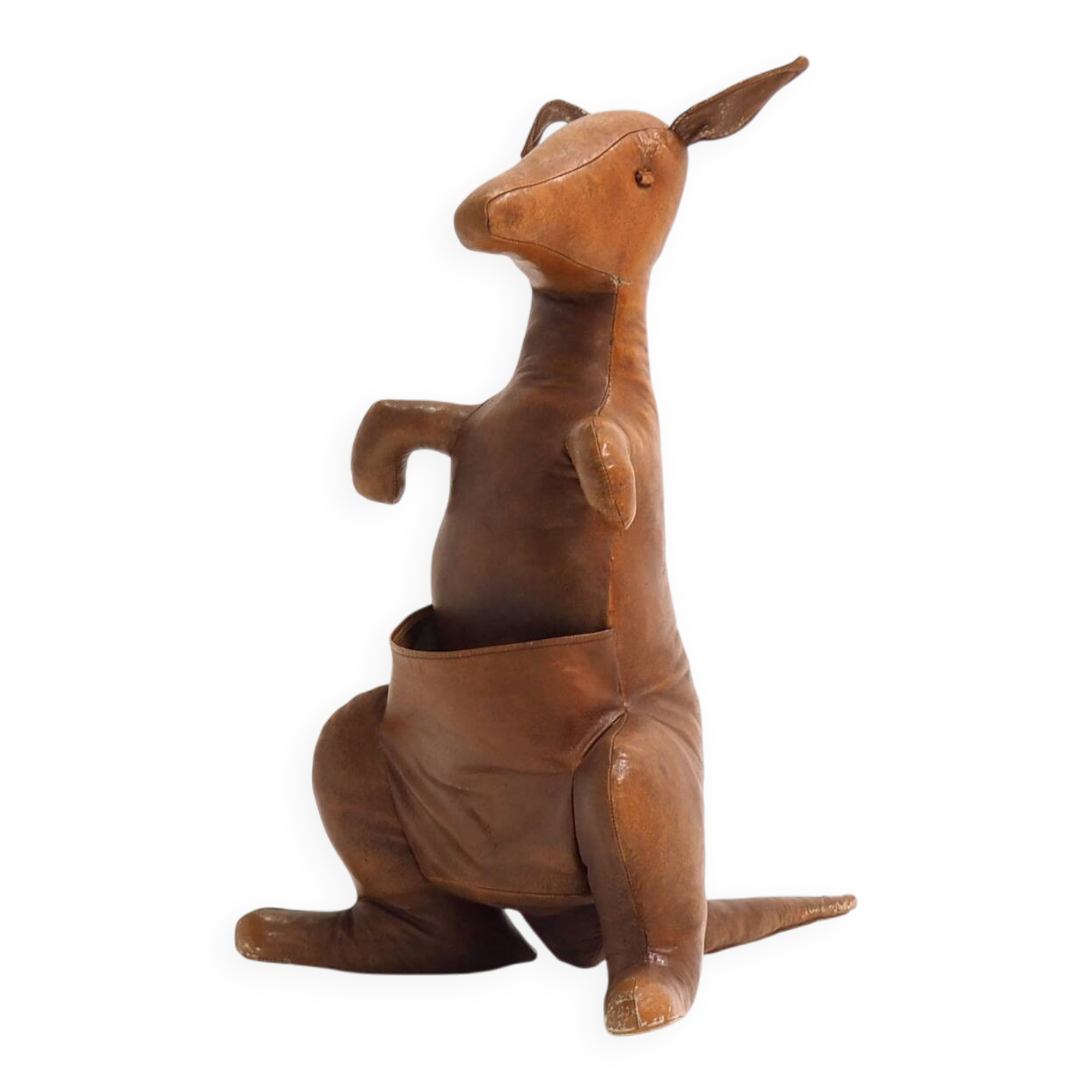 1960s Leather Kangaroo by Dimitri Omersa for Abercrombie & Fitch