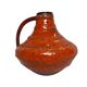 Carstens Workshop, 20th century red ceramic pot with handle