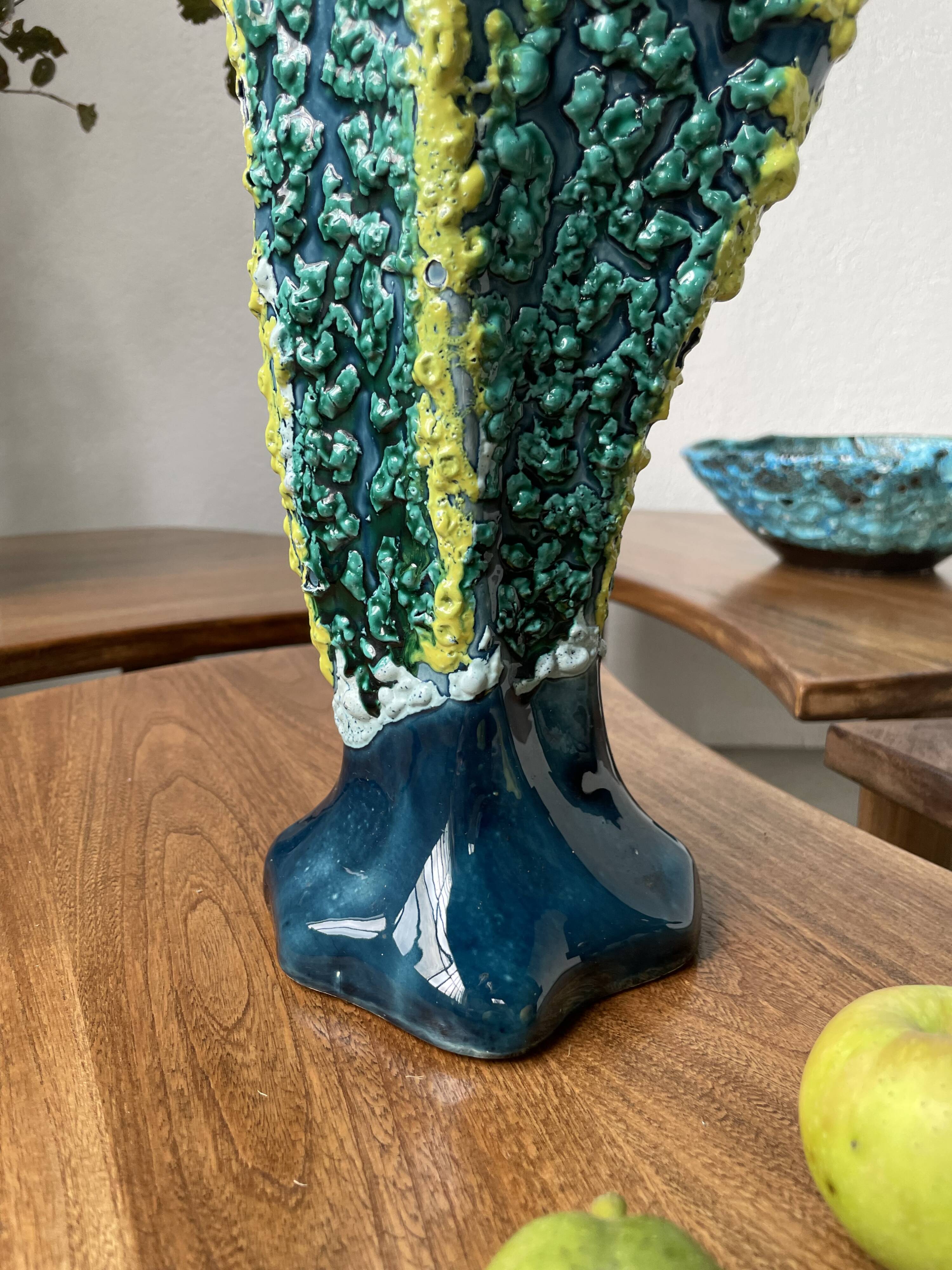 Vallauris fatlava vase