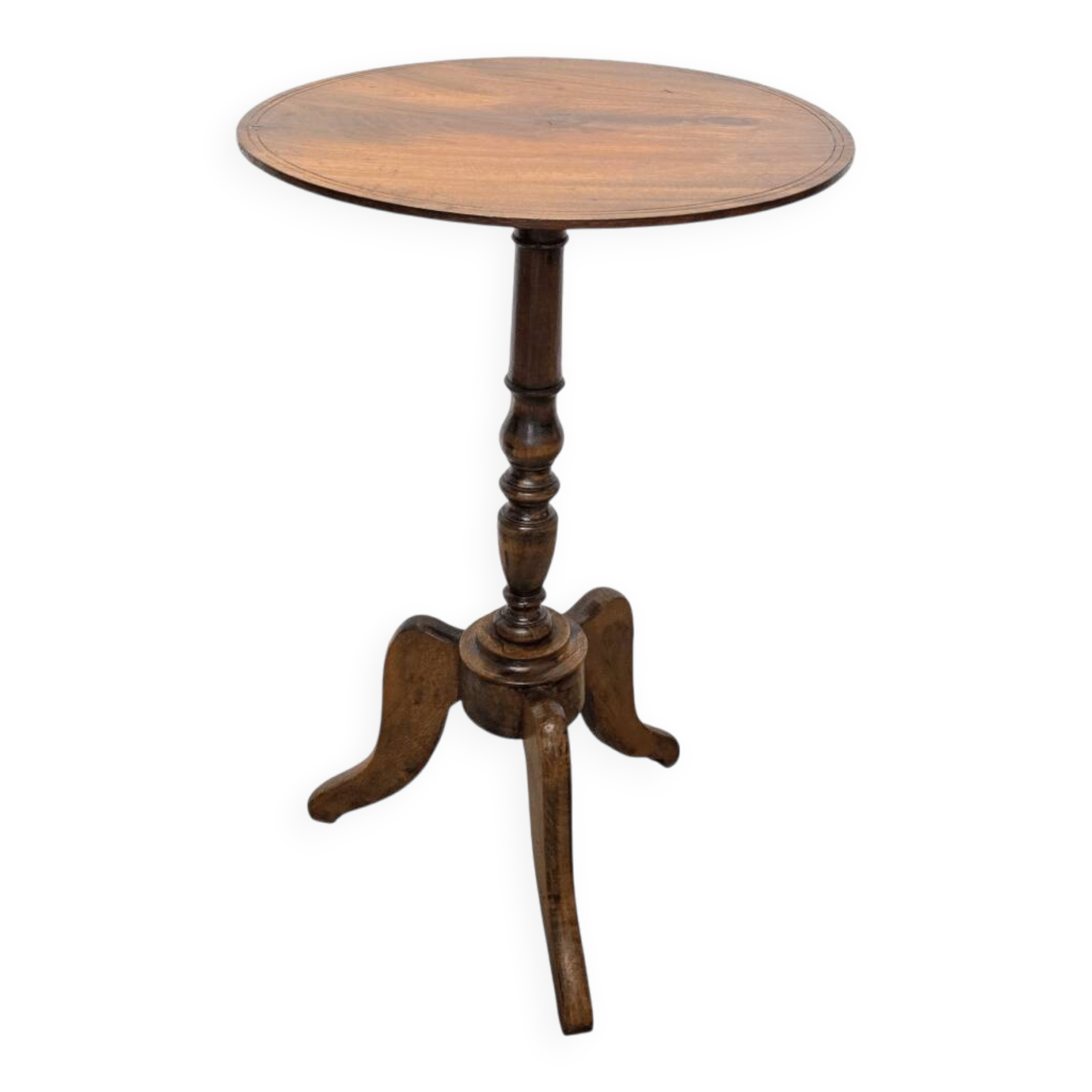 Antique French Plant Table On Tripod, 2nd half 1800s