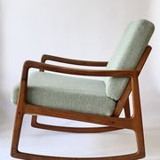 Rocking-chair en teck par Ole Wanscher Danemark Années 1960