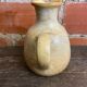 Old Pichet JEAN MARAIS Glazed Stoneware Beige France Vintage #D781
