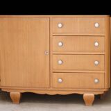 Art Deco oak chest of drawers (1950s/1960s). Very good condition.