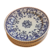 6 small plates Gien.