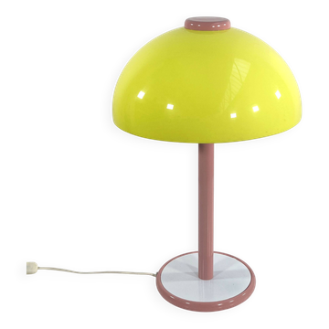 Postmodern Pink and Yellow Lamp, 1980