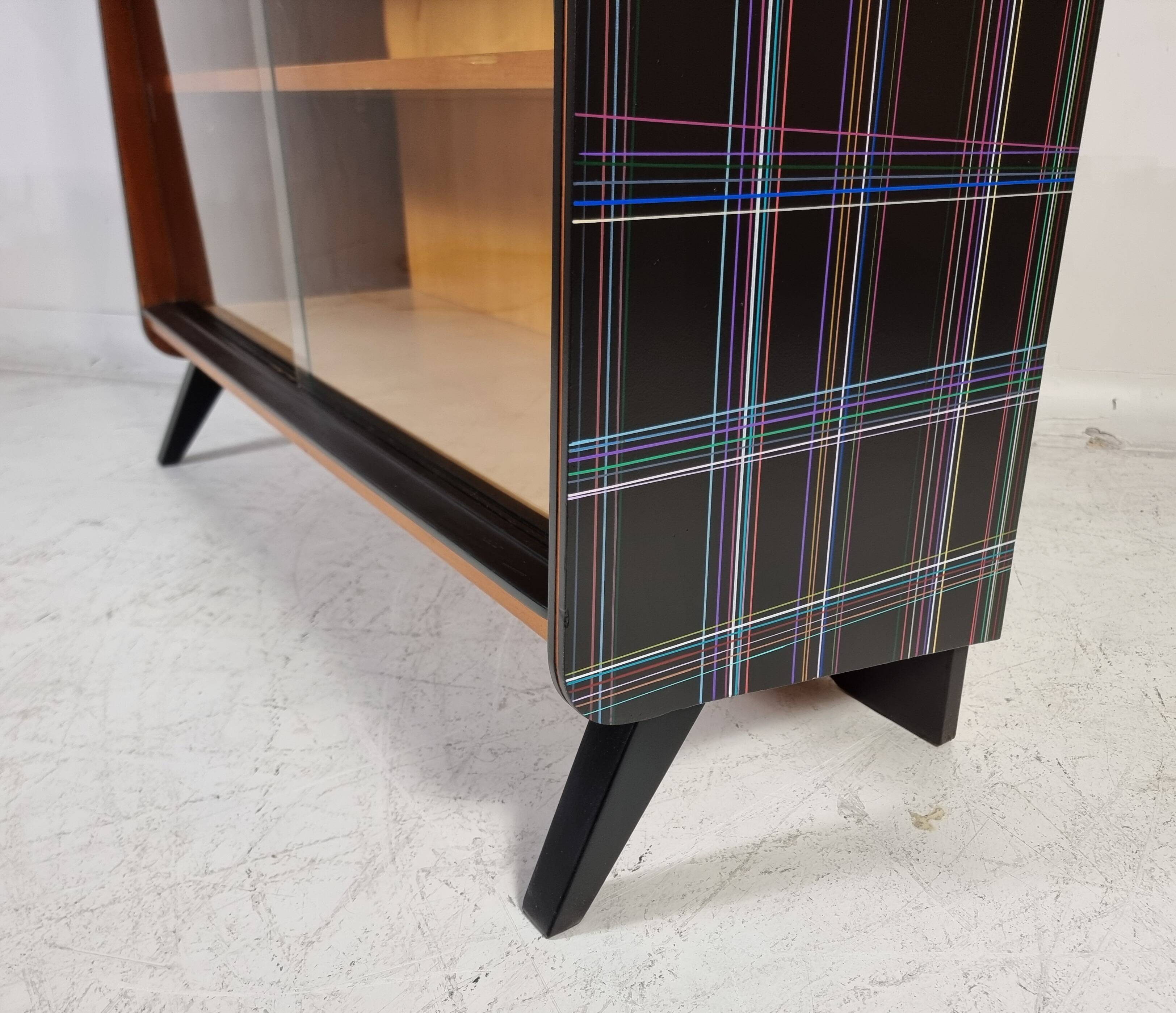 Vintage Brown Showcase from Tatra, 1970s