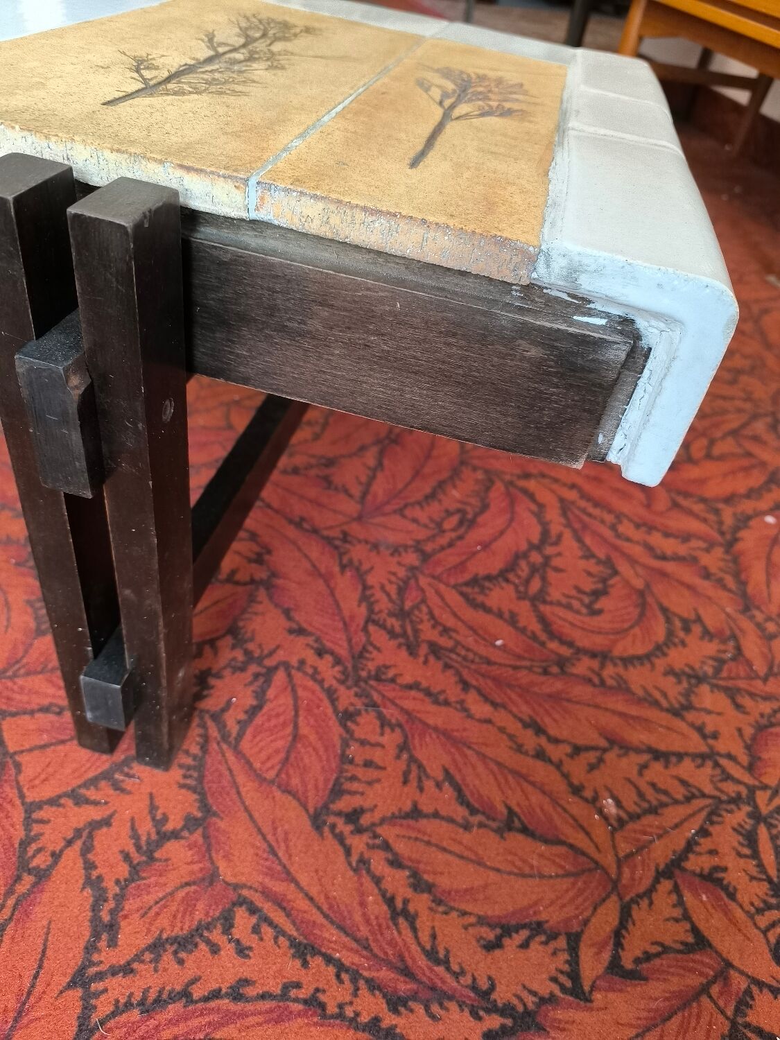 Ceramic coffee table by Roger Capron