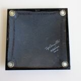 Enamelled rush plate