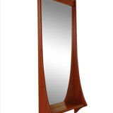 Teak mirror by Pedersen and Hansen