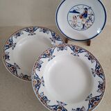 2 hollow plates Moulins des loups & Hamage