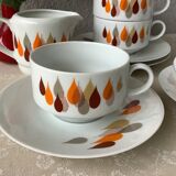 Tasses Bareuther Waldsassen Germany design seventies