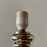 Large vintage mercury glass lamp base - 1960.