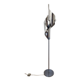 Lampadaire inox space age