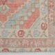 3x9 Red & Beige Vintage Persian Runner Rug, 98x285Cm SK 21187