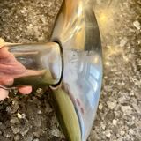 Medium aluminum wall light B Lux