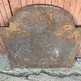 Fireplace plate