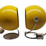2 Eyeball table lamps