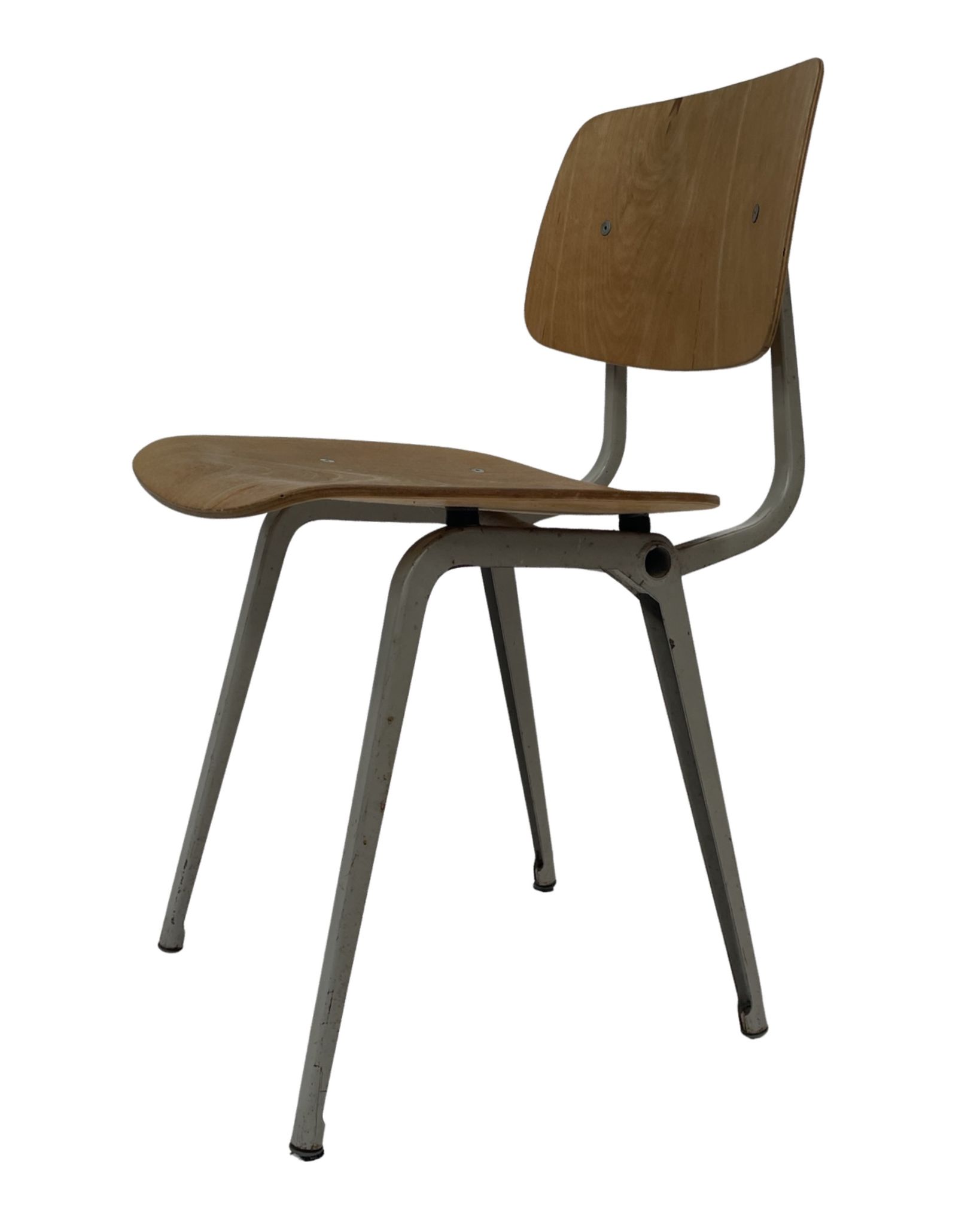 Set of 4 first edition Revolt chairs, Friso Kramer for Ahrend de Cirkel