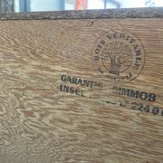 Vintage chest of drawers with 4 drawers and tapered legs by Simmob (1960s/1970s)