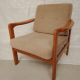 Pair scandinavian armchairs