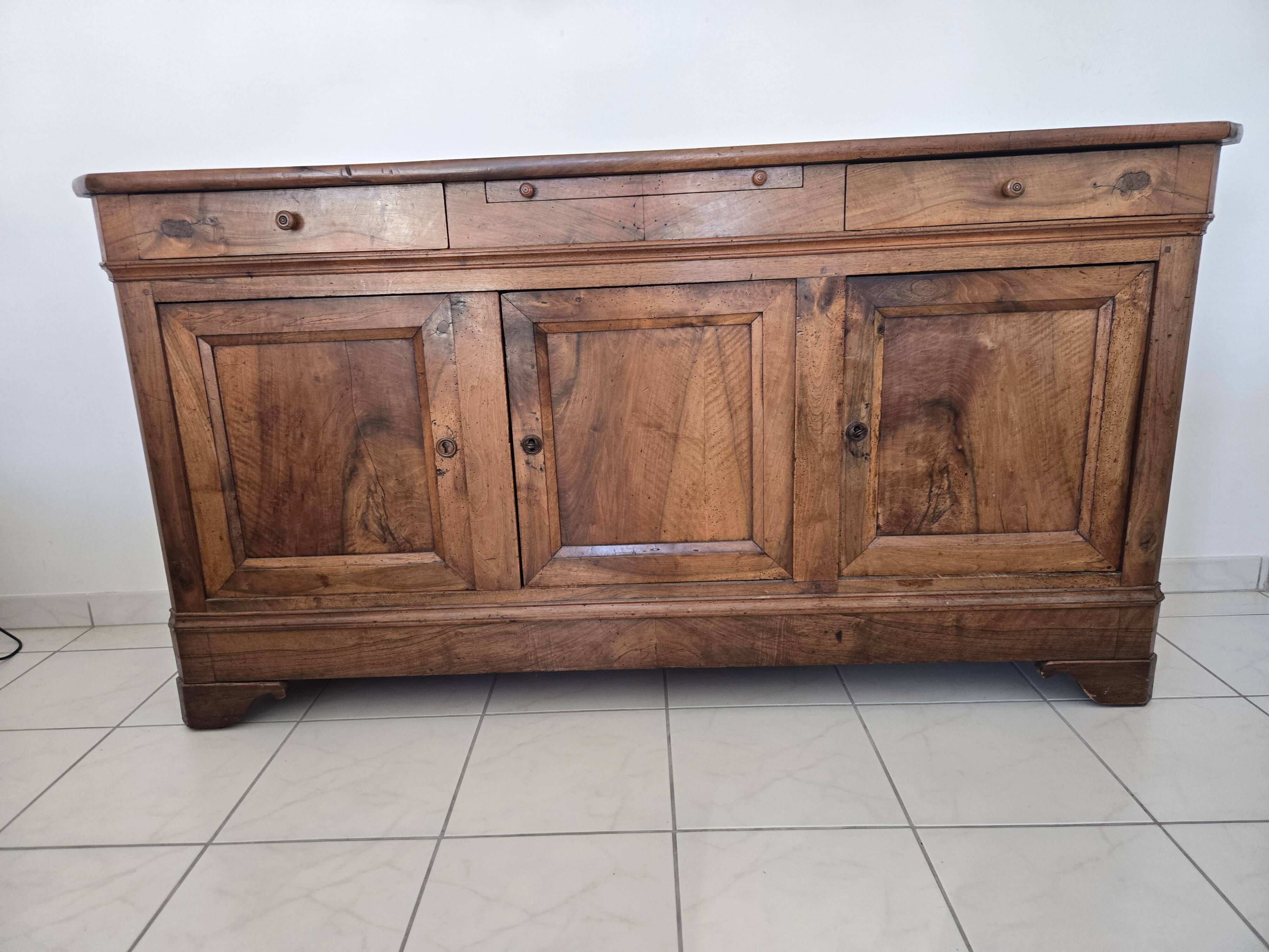 Enfilade walnut louis philippe period