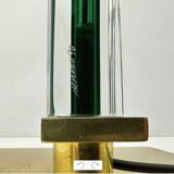 Lampadaire « Tolboi » en verre de Murano Venini du XXe siècle, vert