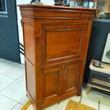 Louis Philippe style right secretary in cherry wood