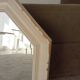 Miroir vintage octogonale biseauté style shabby chic
