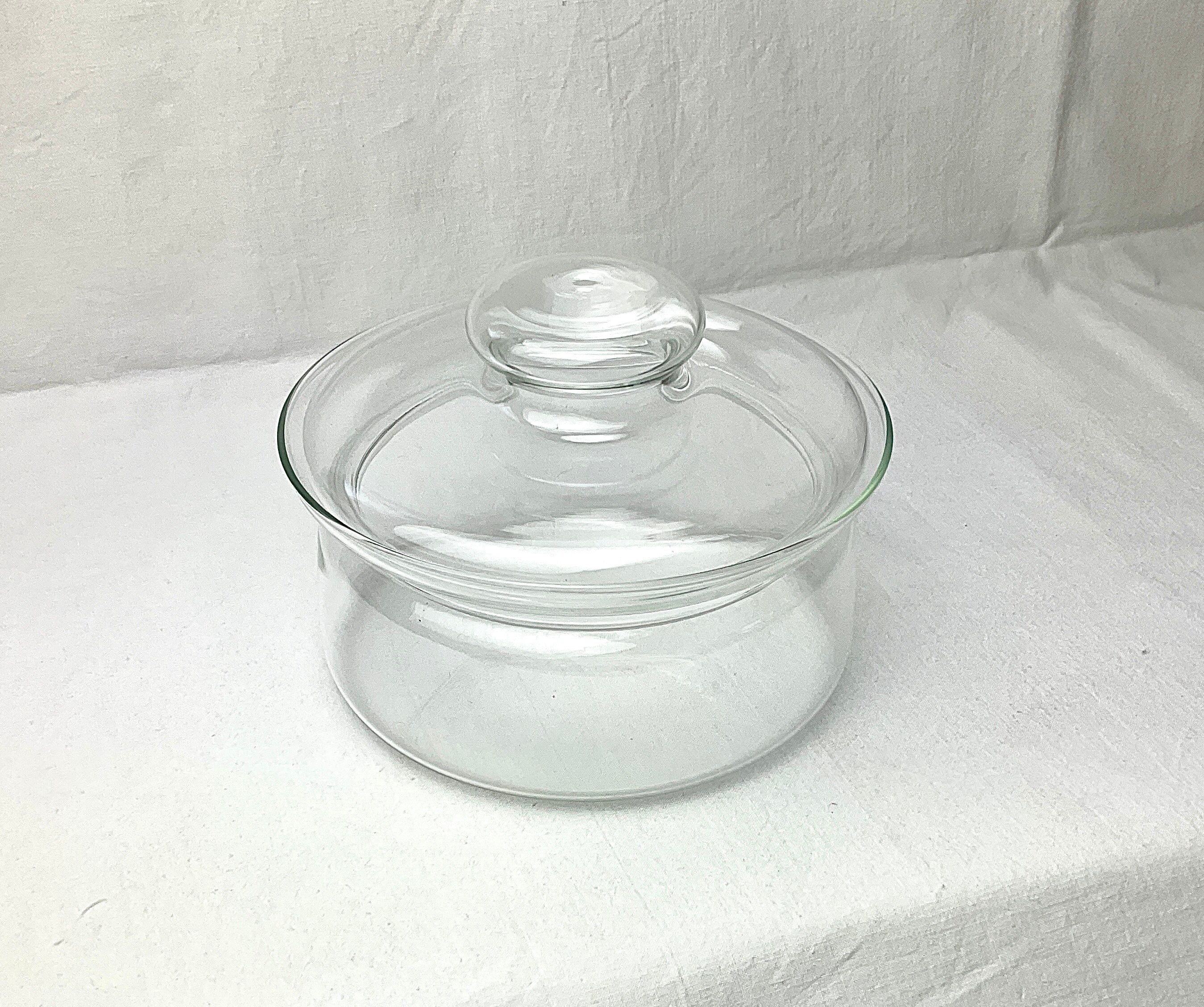 Glass candy box ⌀17