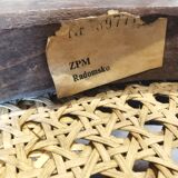 Series of 4 ZPM Radomsko bistro chairs for Thonet