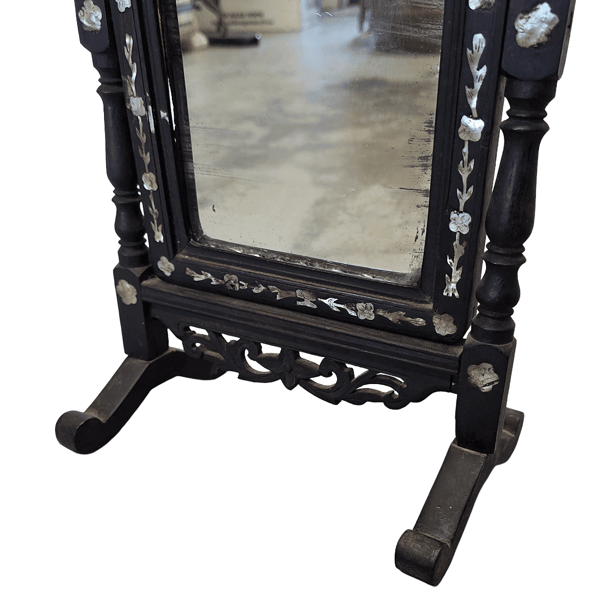 Antique Chinese Psyche Mirror, from the period 1840-1860.