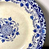 4 Assorted plates from Longwy and Moustiers