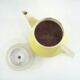 Théière en céramique jaune - Villeroy & Boch France - vintage années 40