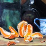 Nature morte à l'orange