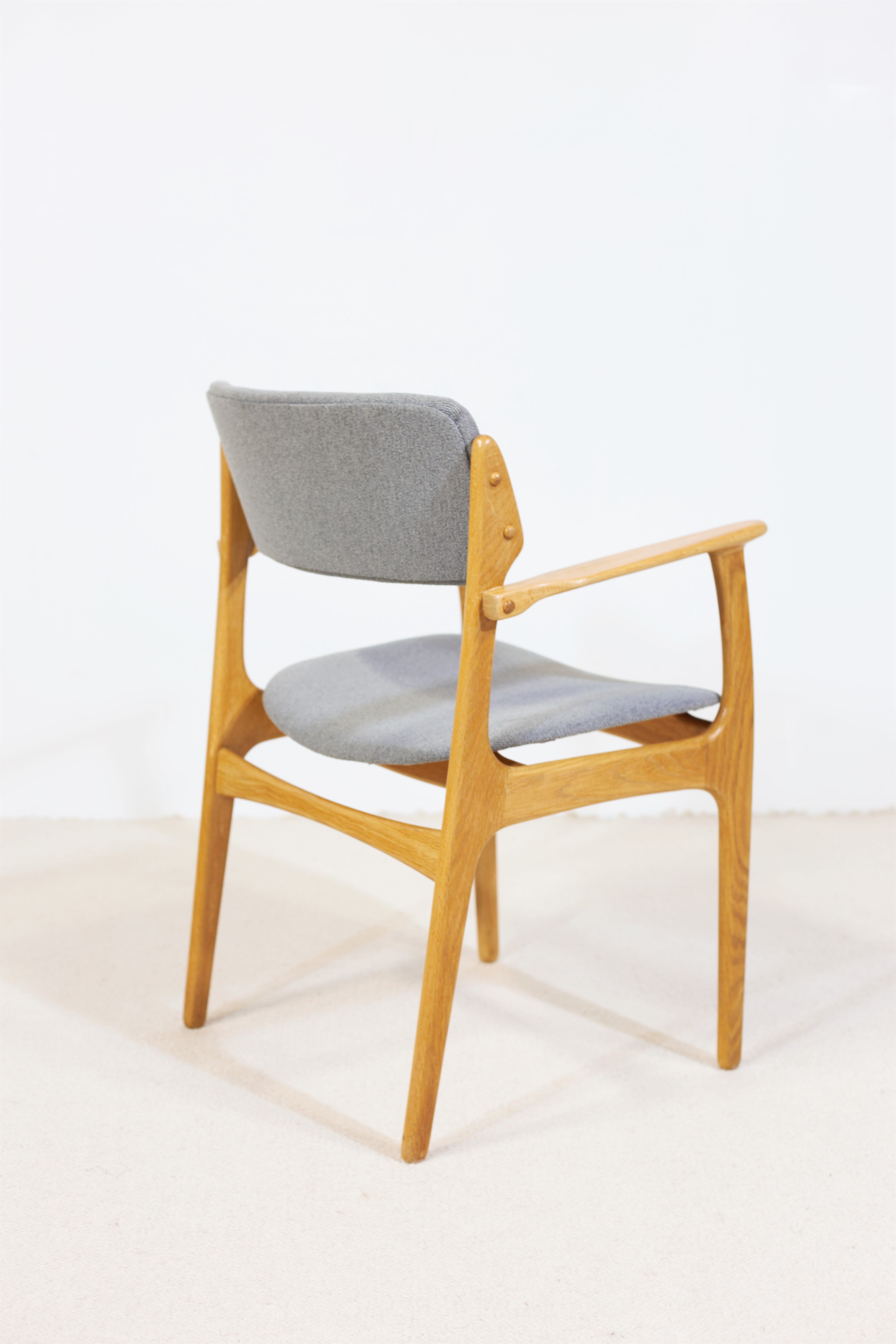 Erik Buch armchair in oak