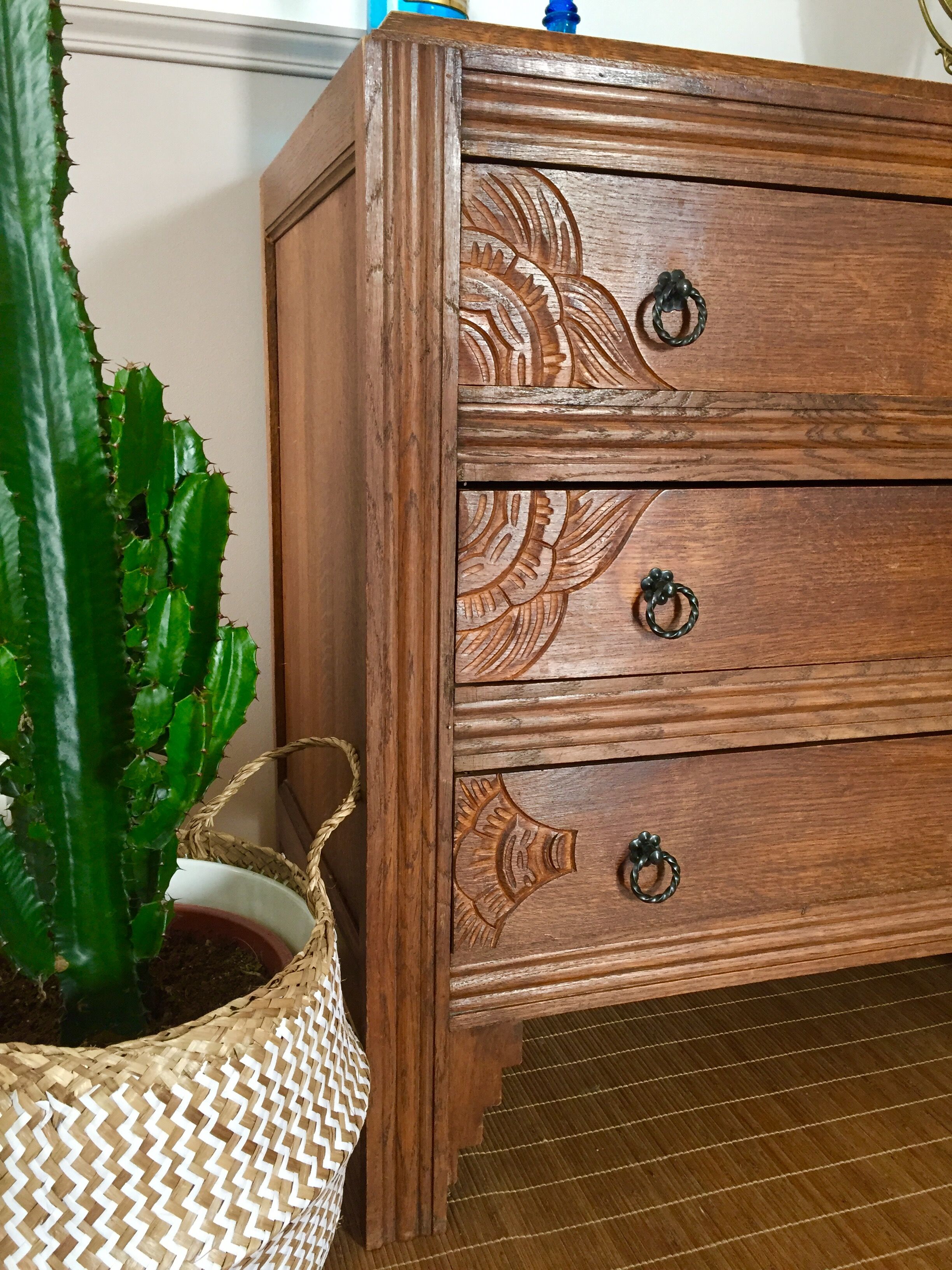 Vintage Art Deco commode year 40