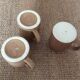 3 mugs en grès