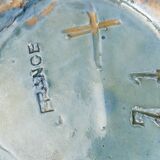 Vase Emile Simonod Savoie fish decorations