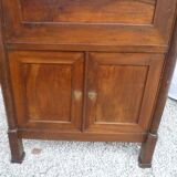Secretary slaughtering Louis Philippe XIXth in walnut top marble