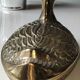 Void zoomorphic pocket in the shape of a mallard in solid brass - vintage model 70s