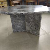 Grey marble coffee table