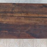 Old walnut side table