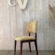Chaise moumoute vintage