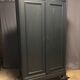 Black grey classic wardrobe