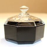 Arcoroc black "Octime" coffee service