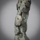 Pair of male torso sculptures by Francine Govers, 1990s