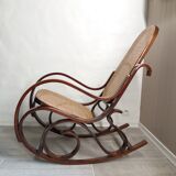 Rocking chair caning