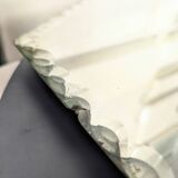 1930s beveled octagonal mirror