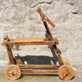 Small vintage wooden rocking horse – H60 x W53 cm