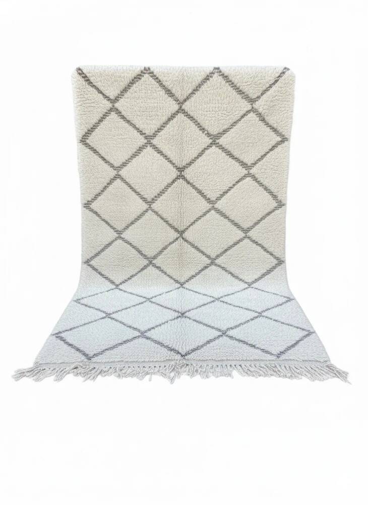 Tapis Marocain à losanges marron